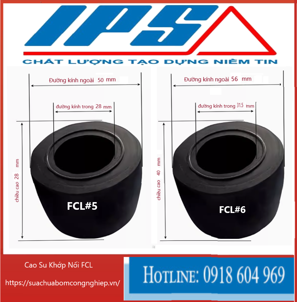 Cao Su Khớp Nối FCL-8(5,6)(2)